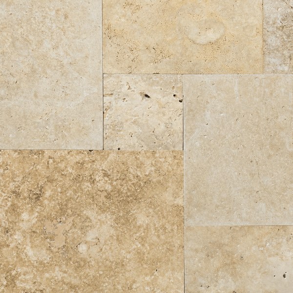 French Pattern Travertino Romano