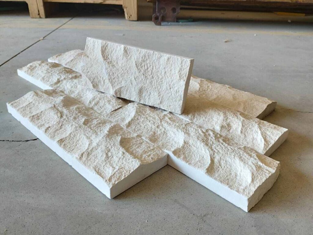 revestimento para parede da sala limestone