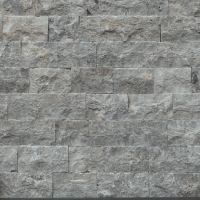 Rock Face Travertino Silver