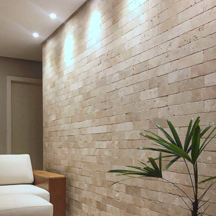 Tijolinho Anticato Travertino Romano-Imagem 2