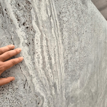 Ladrilho Travertino Silver Cross Cut